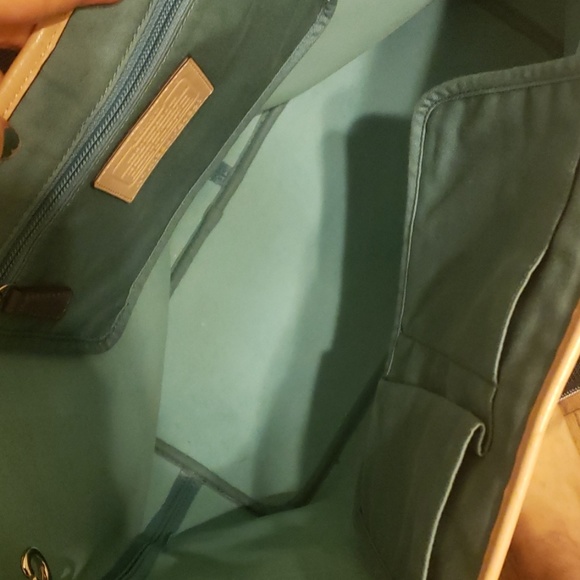 Coach park metro leather tote - Picture 2 of 2